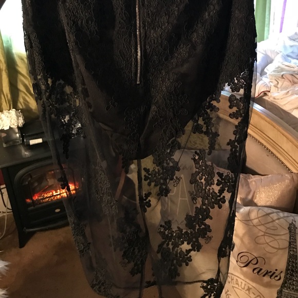 Black lace two piece set - Picture 2 of 5